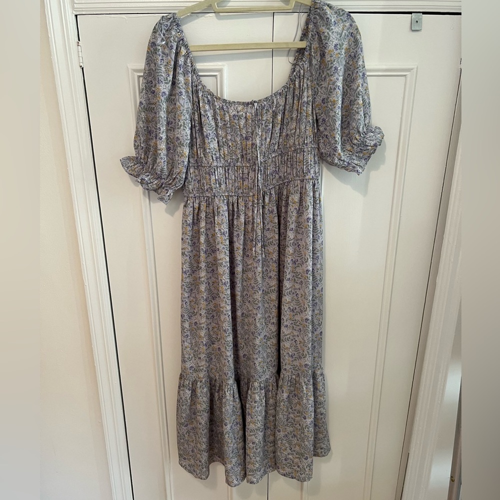Midi Floral print dress from Lush